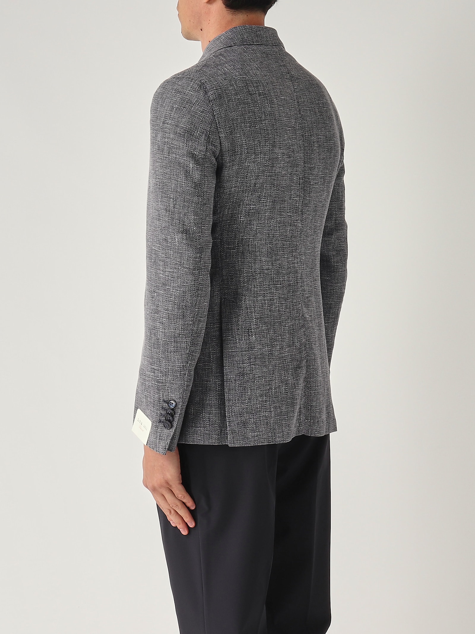 L.b.m 1911 Giacca Drop S Regolare Rever Lancia Blazer In Gray