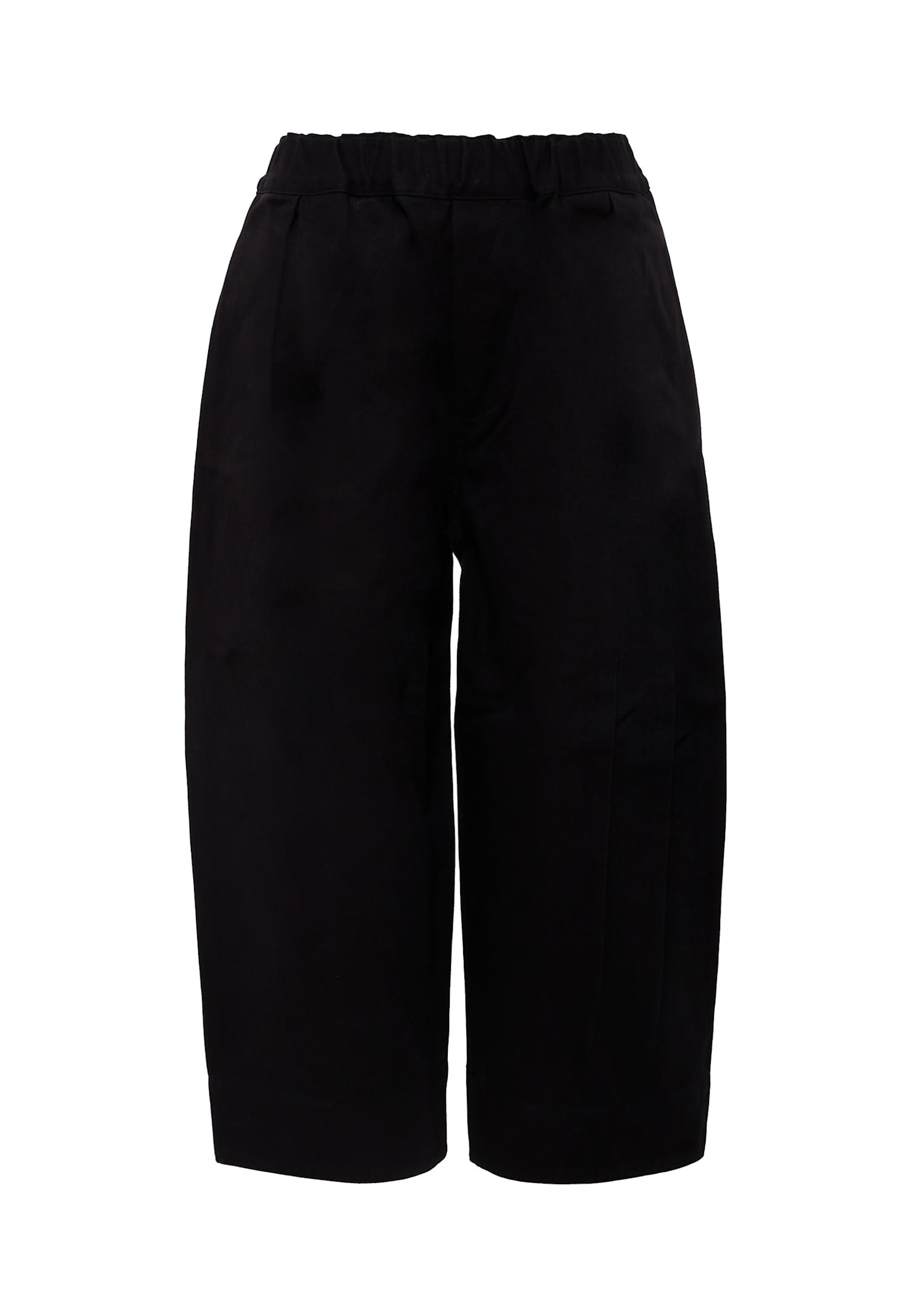 Marni Kids' Black Trousers For Boy With Logo