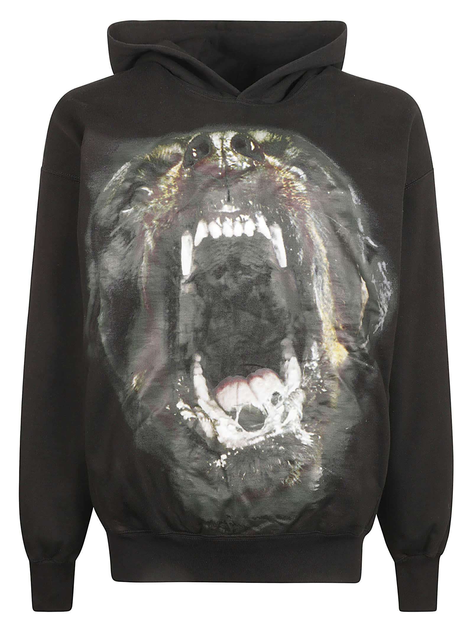 Shop 1989 Studio Rottweiler Hooded Sweatshirt In Black