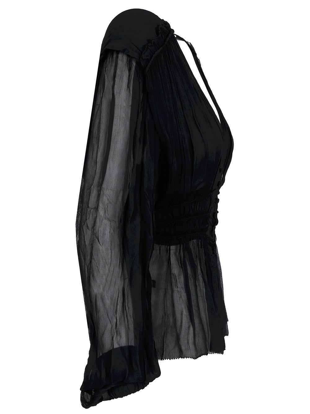 Shop Isabel Marant Étoile Axeline Top In Black
