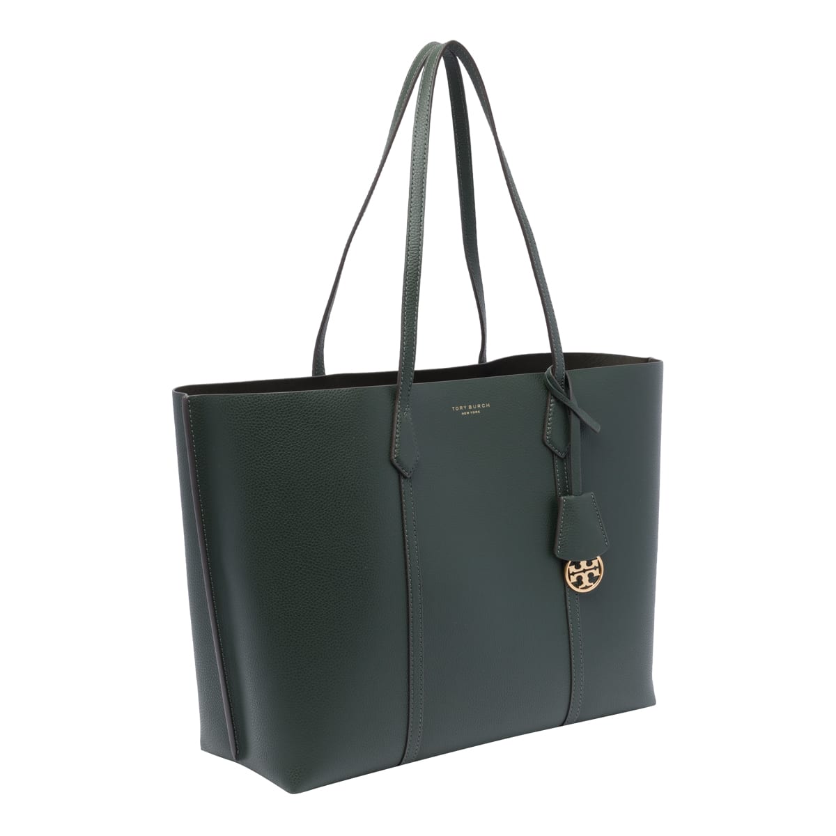 Shop Tory Burch Perry Tote Bag In Green