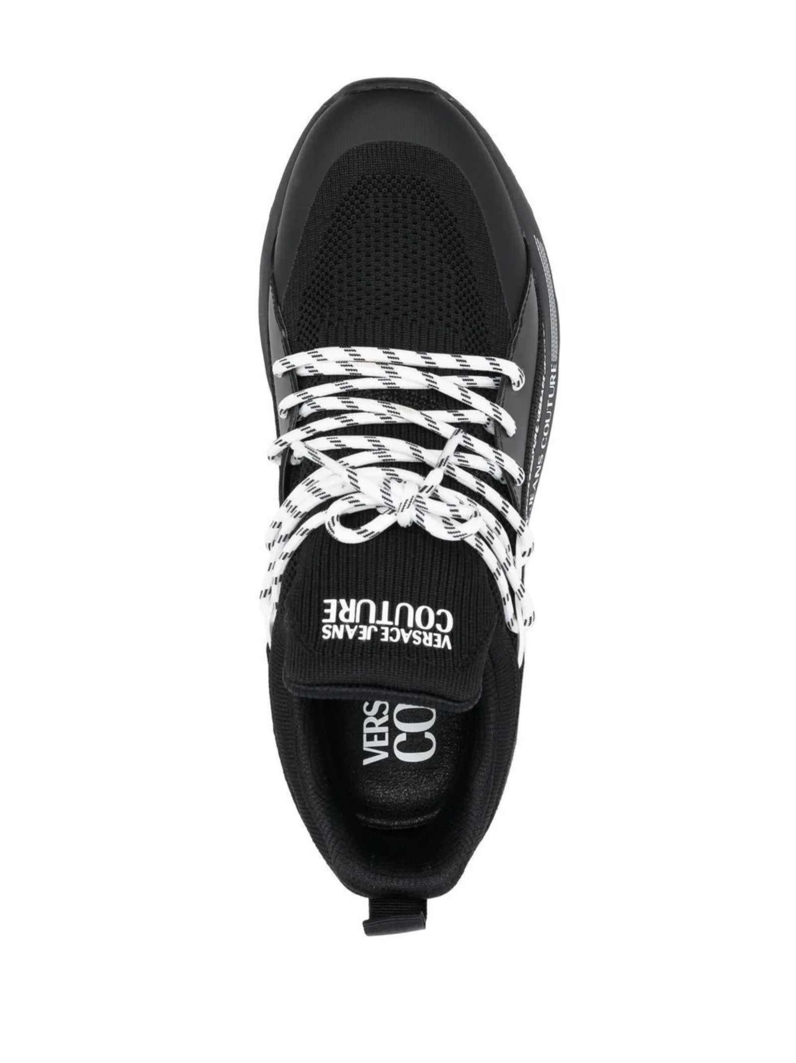 Versace Jeans Couture Mens Sneakers In Black