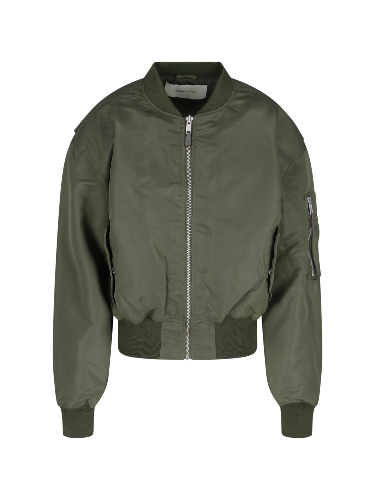 broad Zip Bomber Jacket