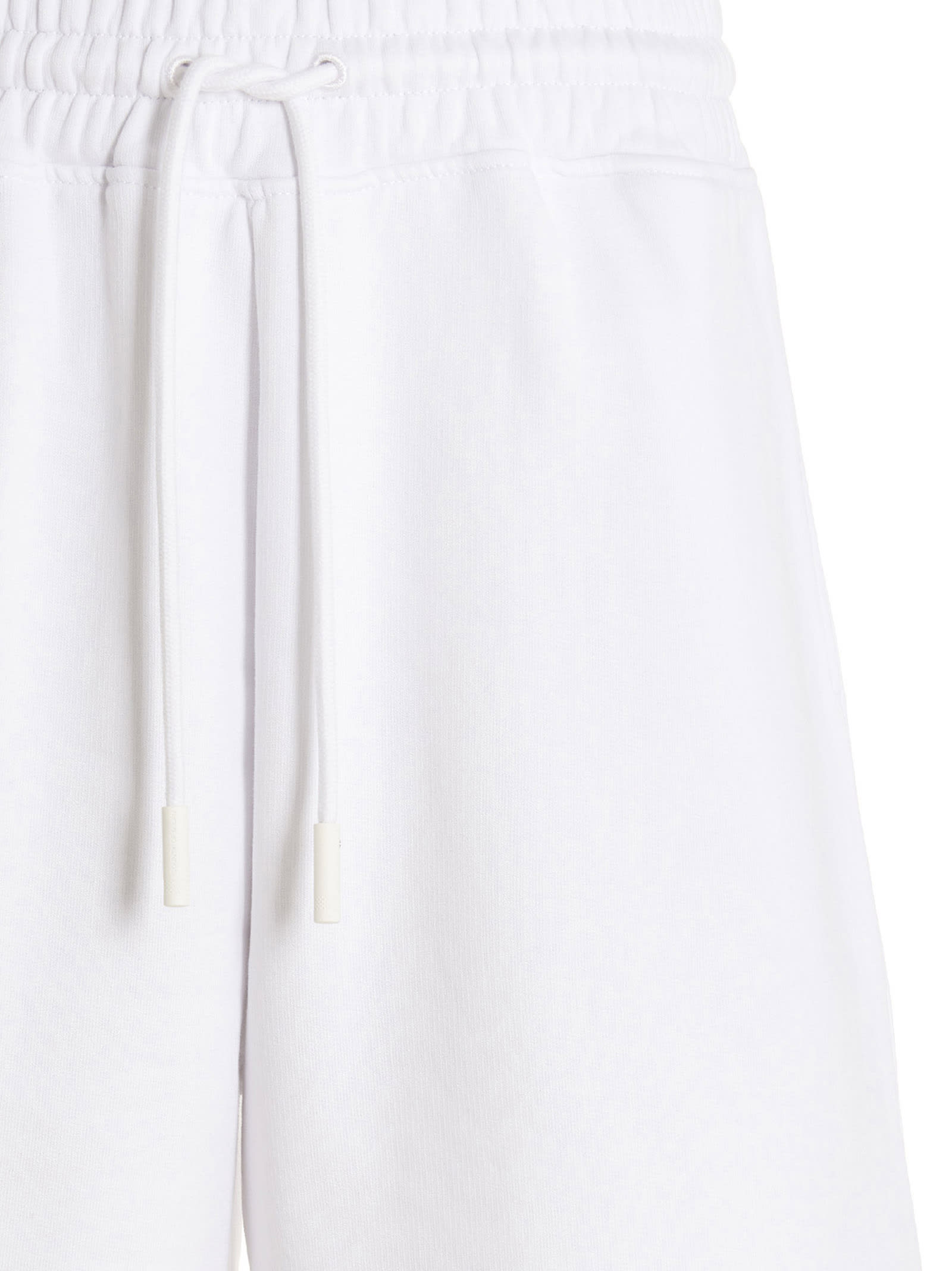 Shop Marcelo Burlon County Of Milan Tempera Cross Bermuda Shorts In White