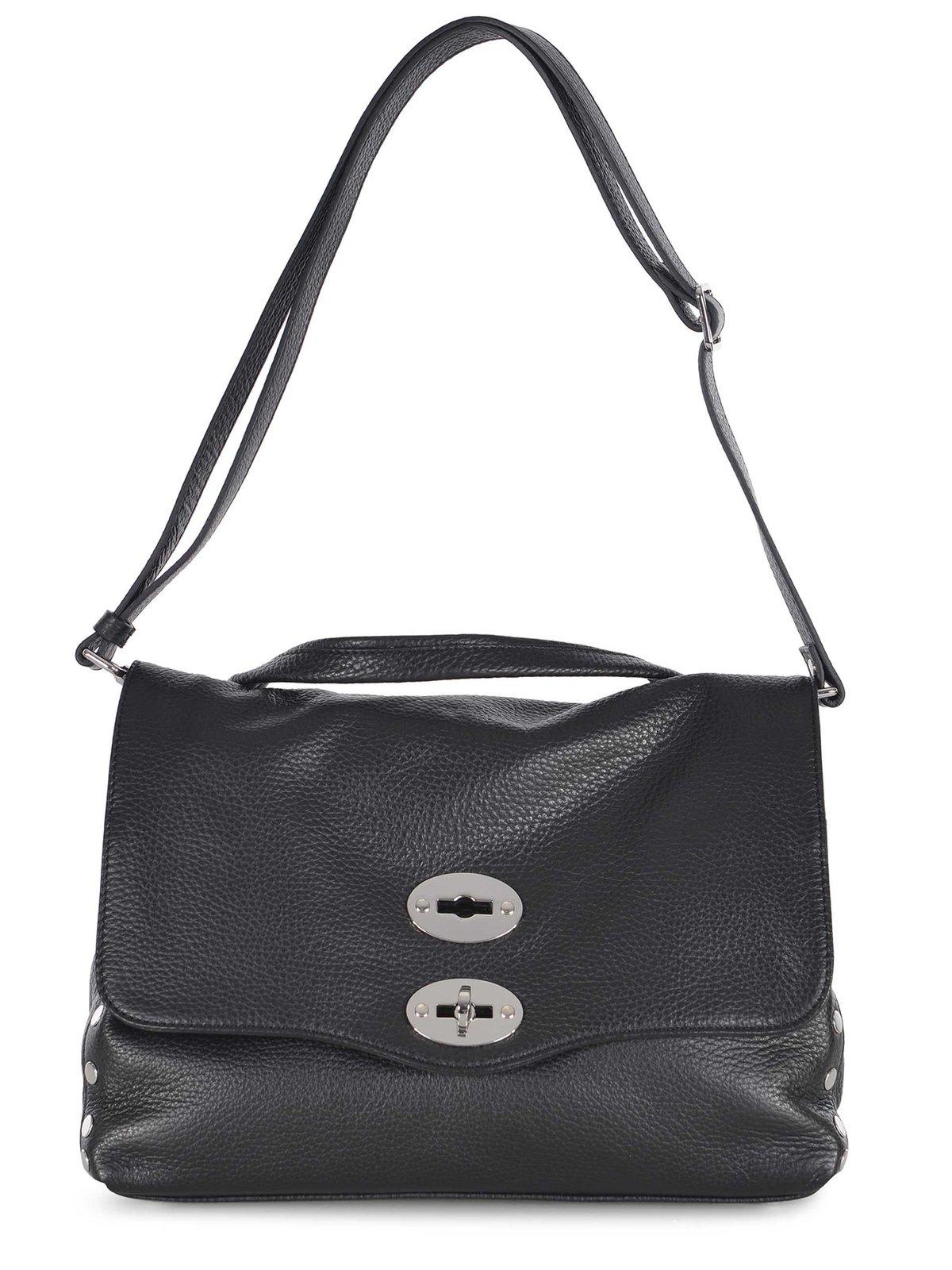 Zanellato Stud-embellished Tote Bag In Nero