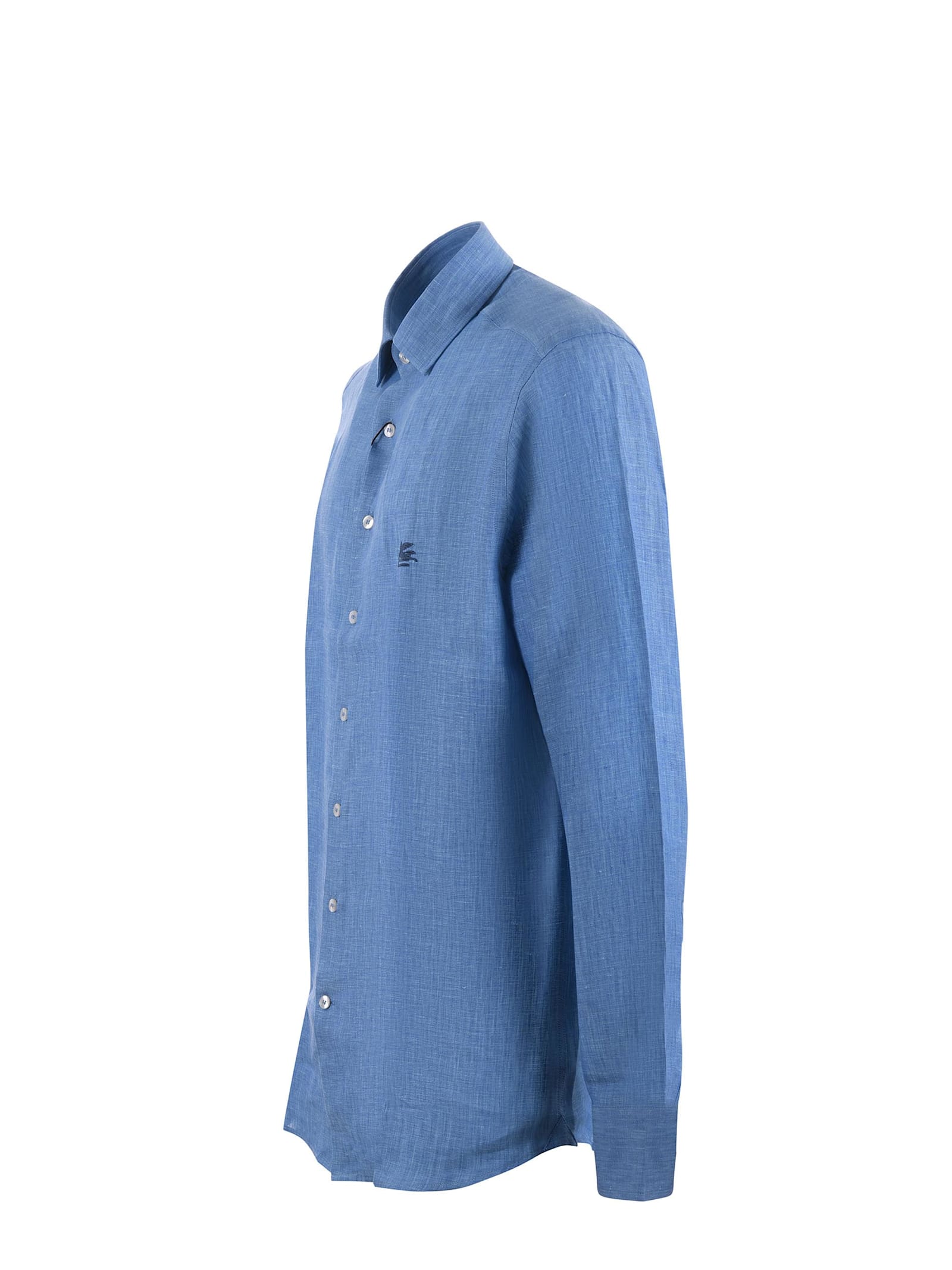 Etro Shirts In Clear Blue