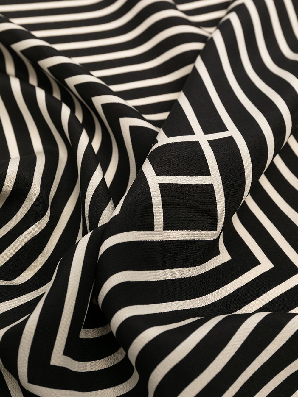 Totême Monogram Silk Foulard In Black