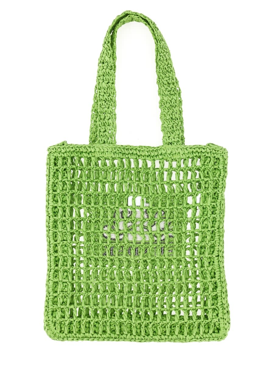 Sundek Bag With Logo In Green