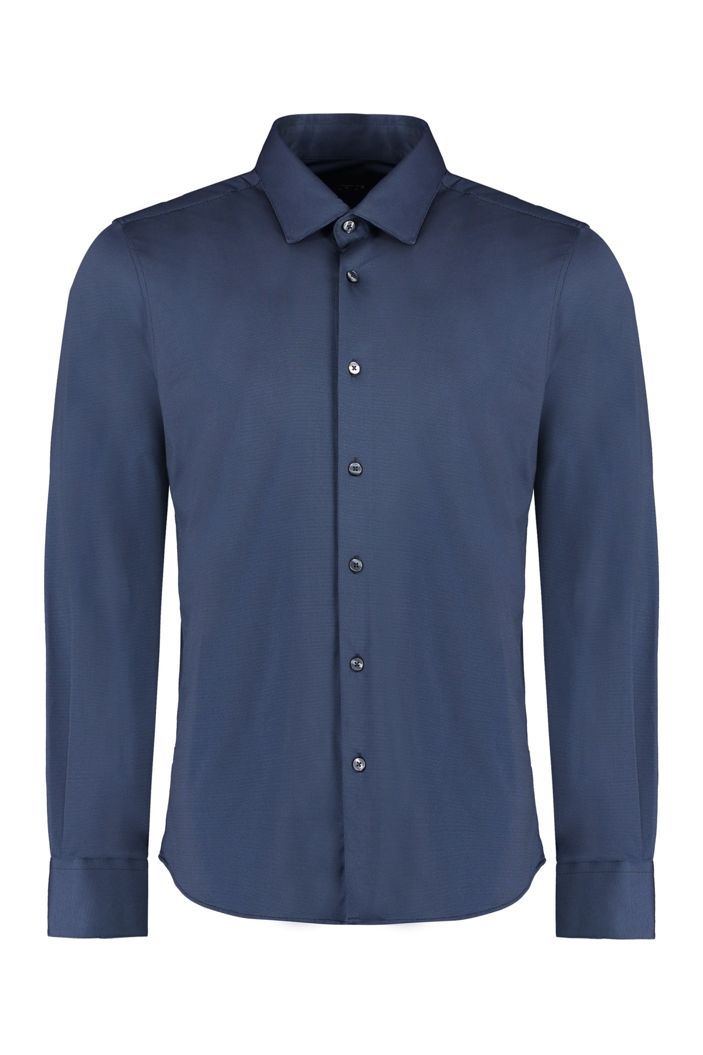 Rrd - Roberto Ricci Design Technical Fabric Shirt In Blu