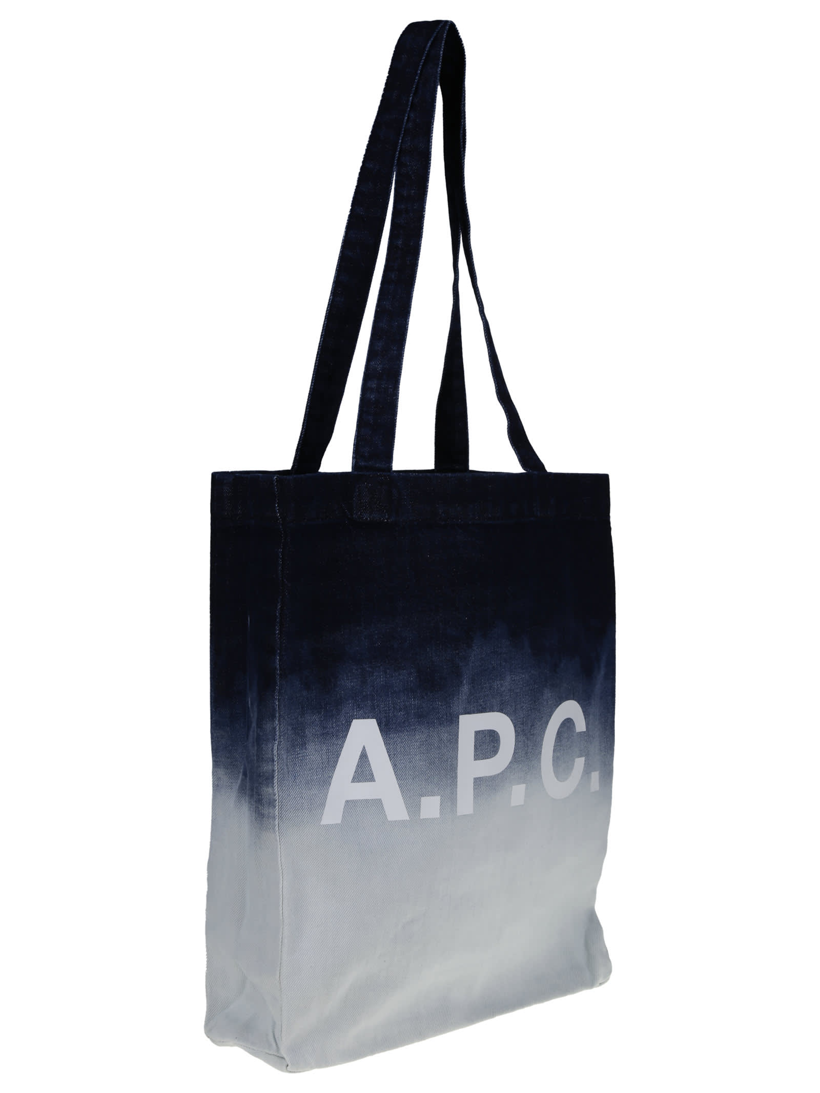 Shop Apc Tote Lou In Aaf Bleached Out