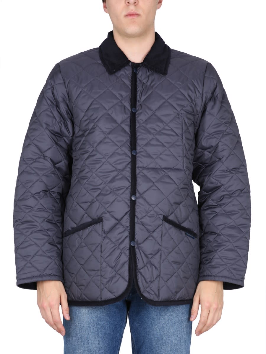Lavenham Black Polyester Raydon Jacket In Blue