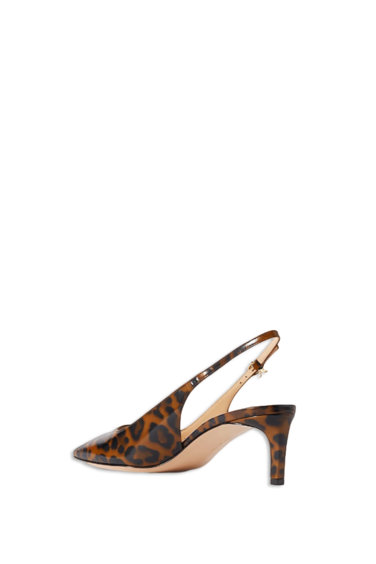 Shop Gianvito Rossi Cristina Sling 55 Shoes With Heels In Brown