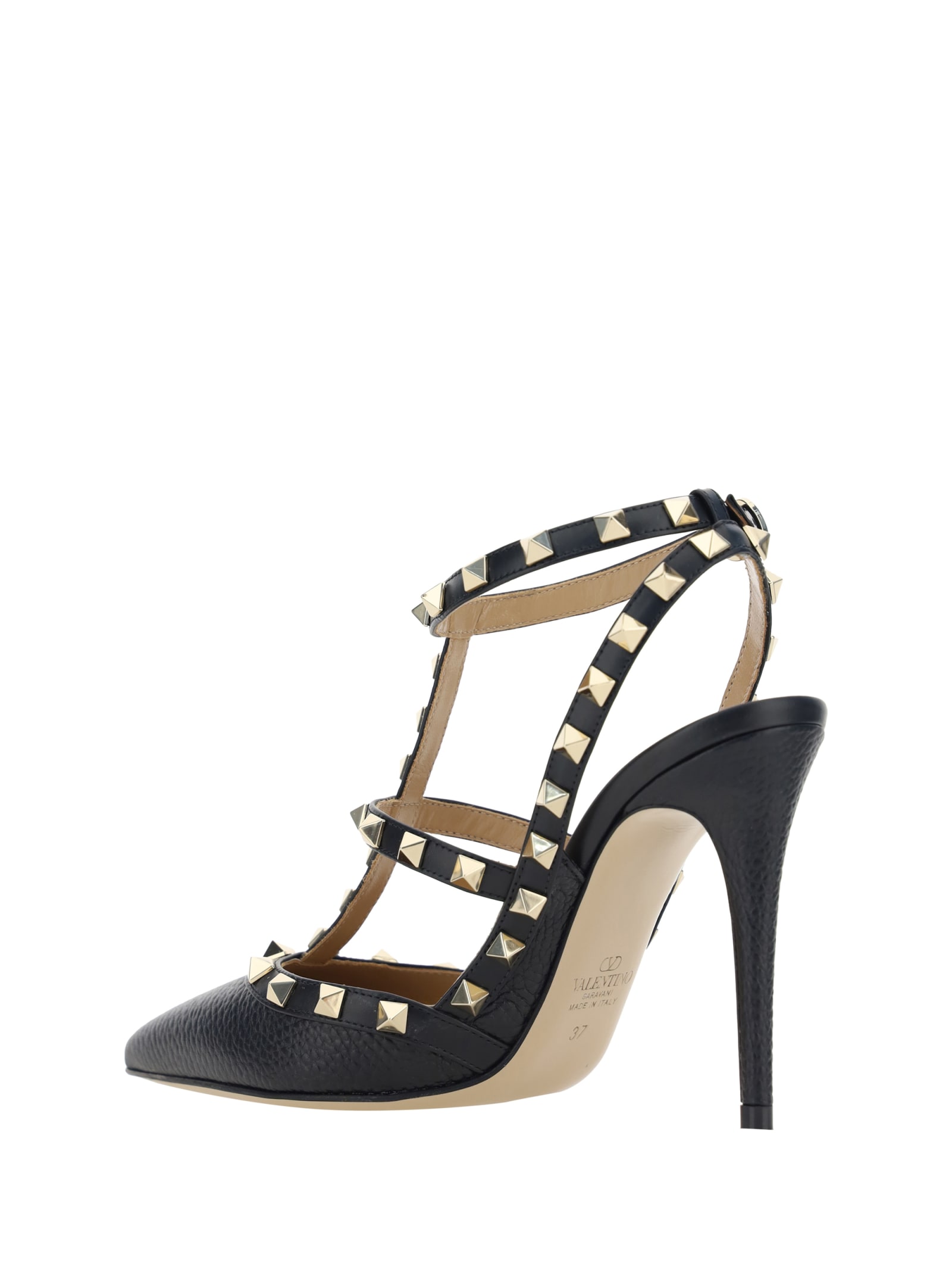 Shop Valentino Garavani Rockstud Pumps In Nero