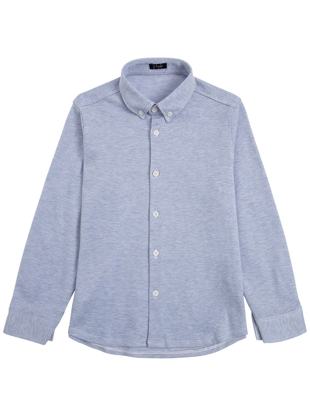 Il Gufo Light Blue Organic Cotton Shirt