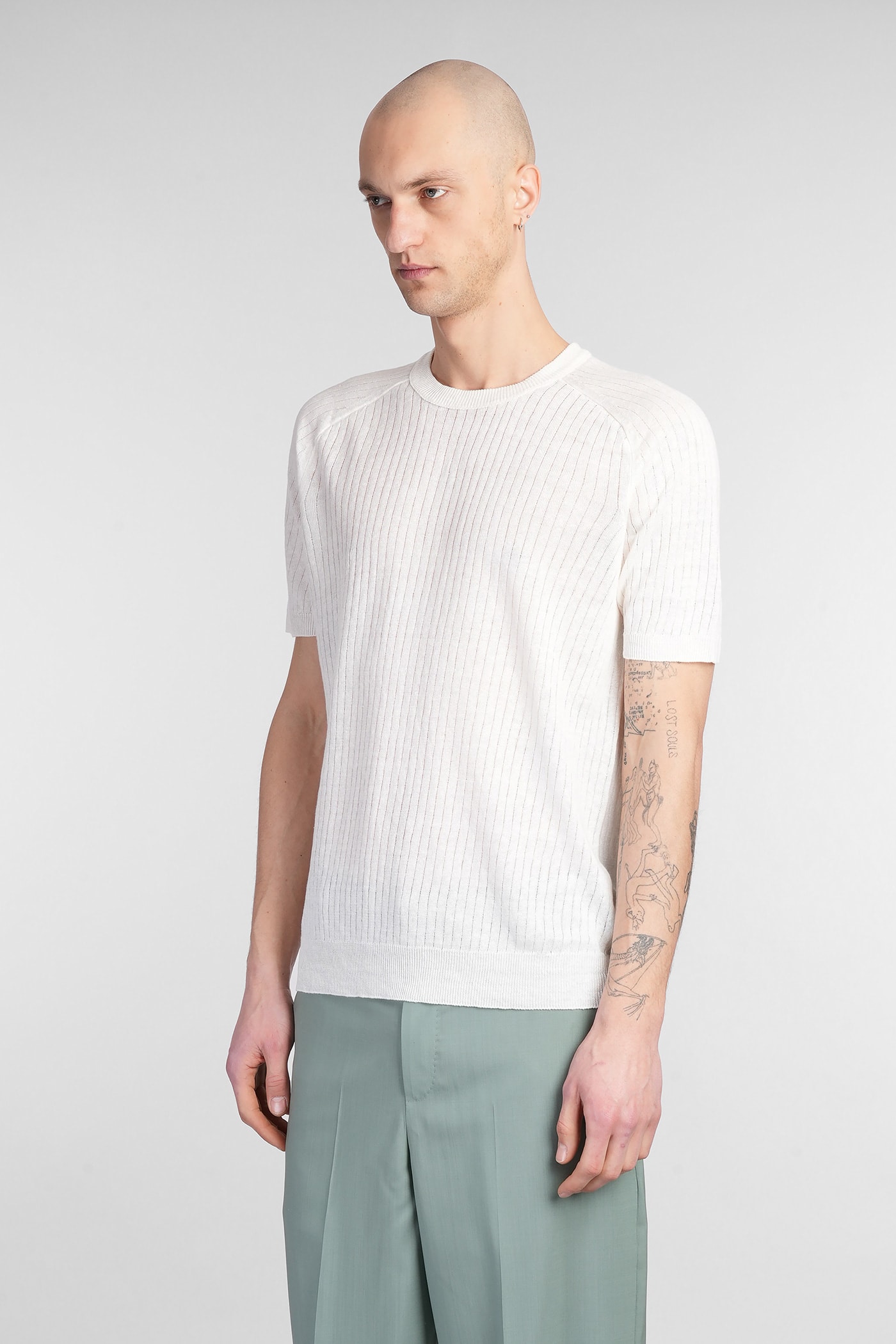 Roberto Collina Classic Crew Neck T-shirt With Ribbed