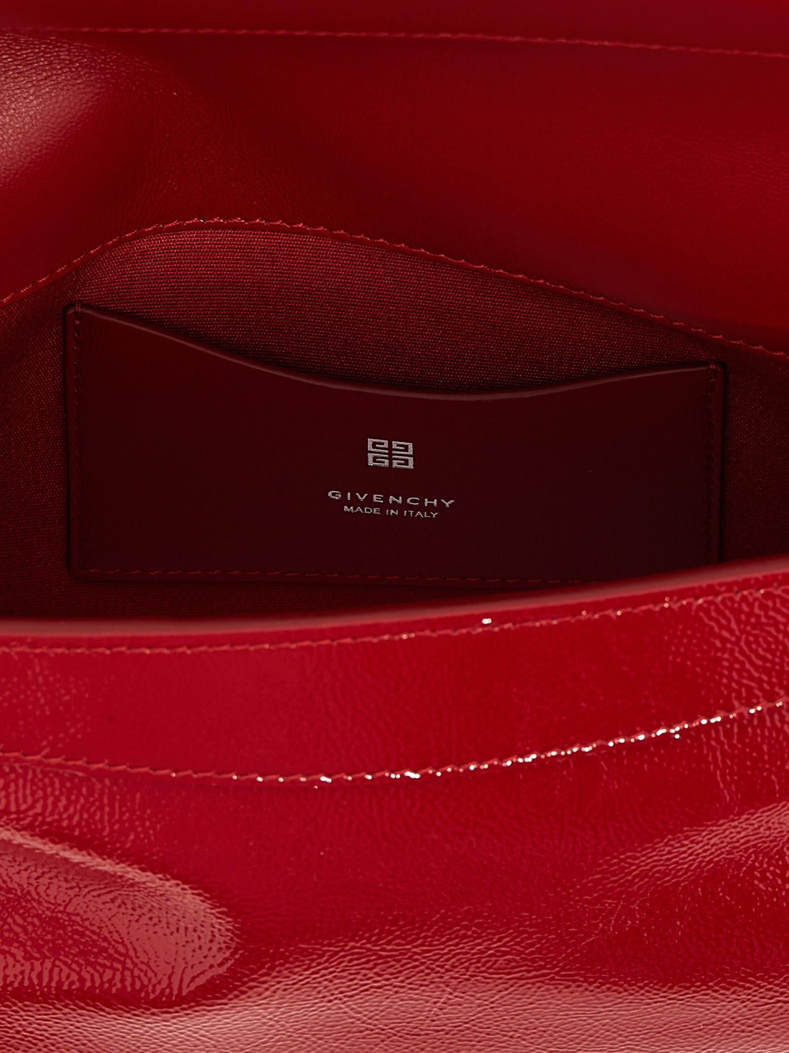 Shop Givenchy P Tit Voyou Small Shoulder Bag In Red