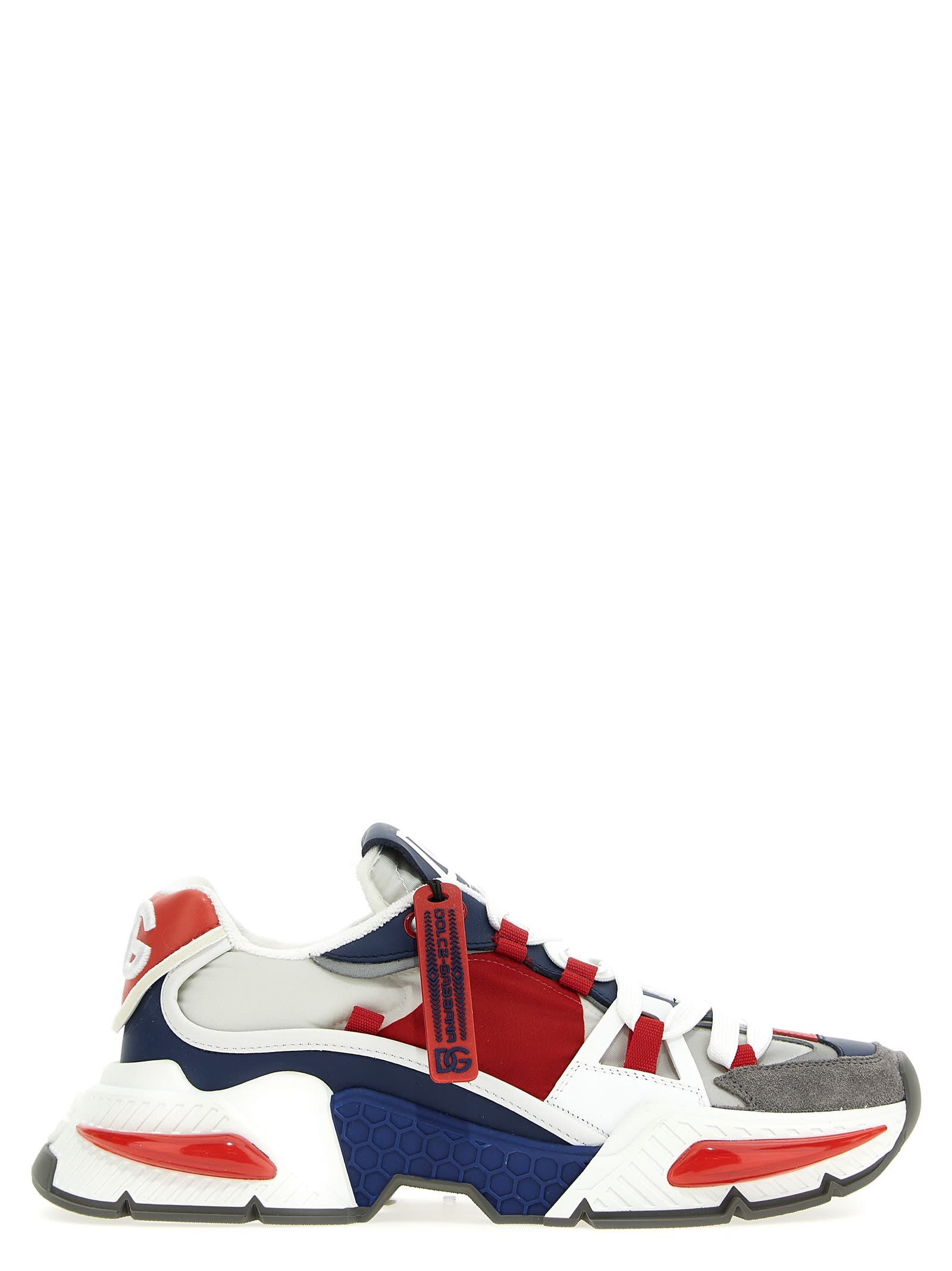 Dolce & Gabbana Airmaster Panelled Sneakers In Multicolor