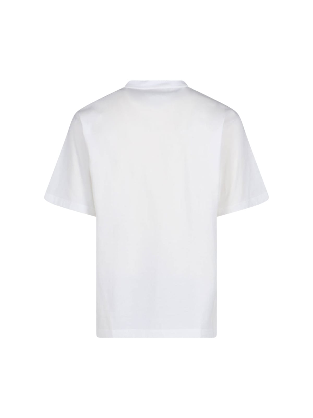 Dolce & Gabbana White Cotton Italian Holiday Print T-shirt