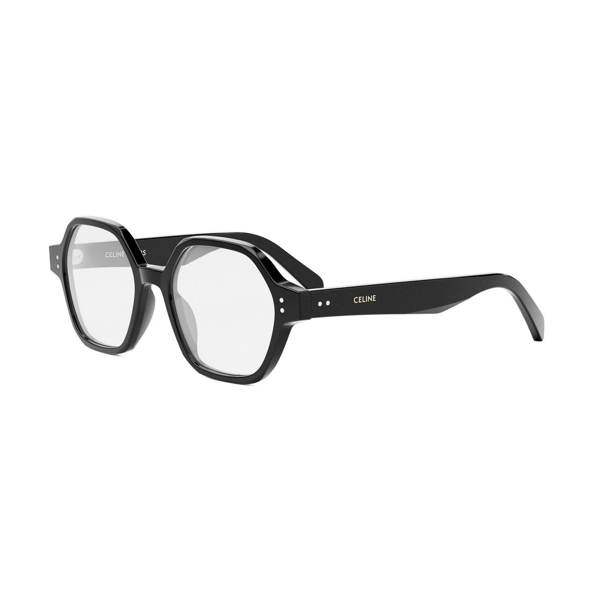 Shop Celine Cl50142i Thin 2 Dots 001 Glasses In Nero