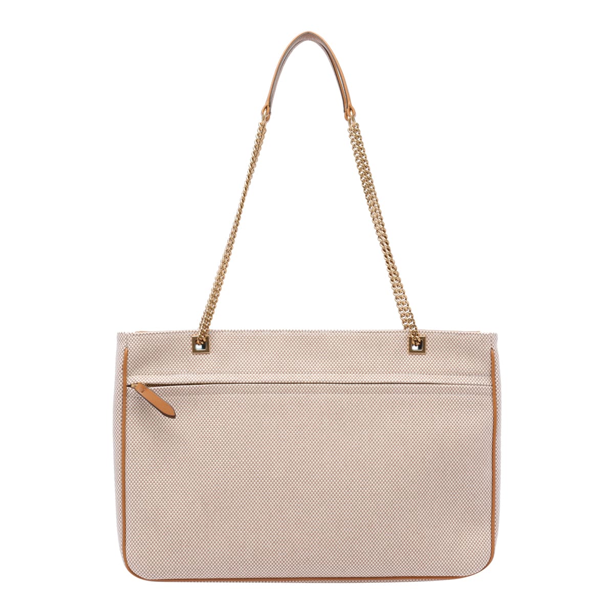 Valentino Garavani Garavani Viva Superstar Medium Canvas Shopping Bag Woman Natural/spice Uni