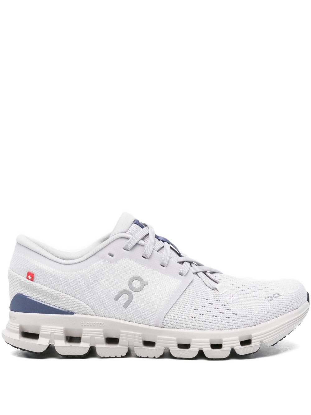 On Cloud X 4 Running Sneakers In Gray