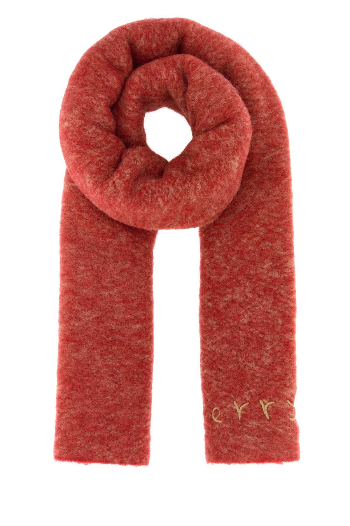 Burberry Two-tone Alpaca Blend Scarf