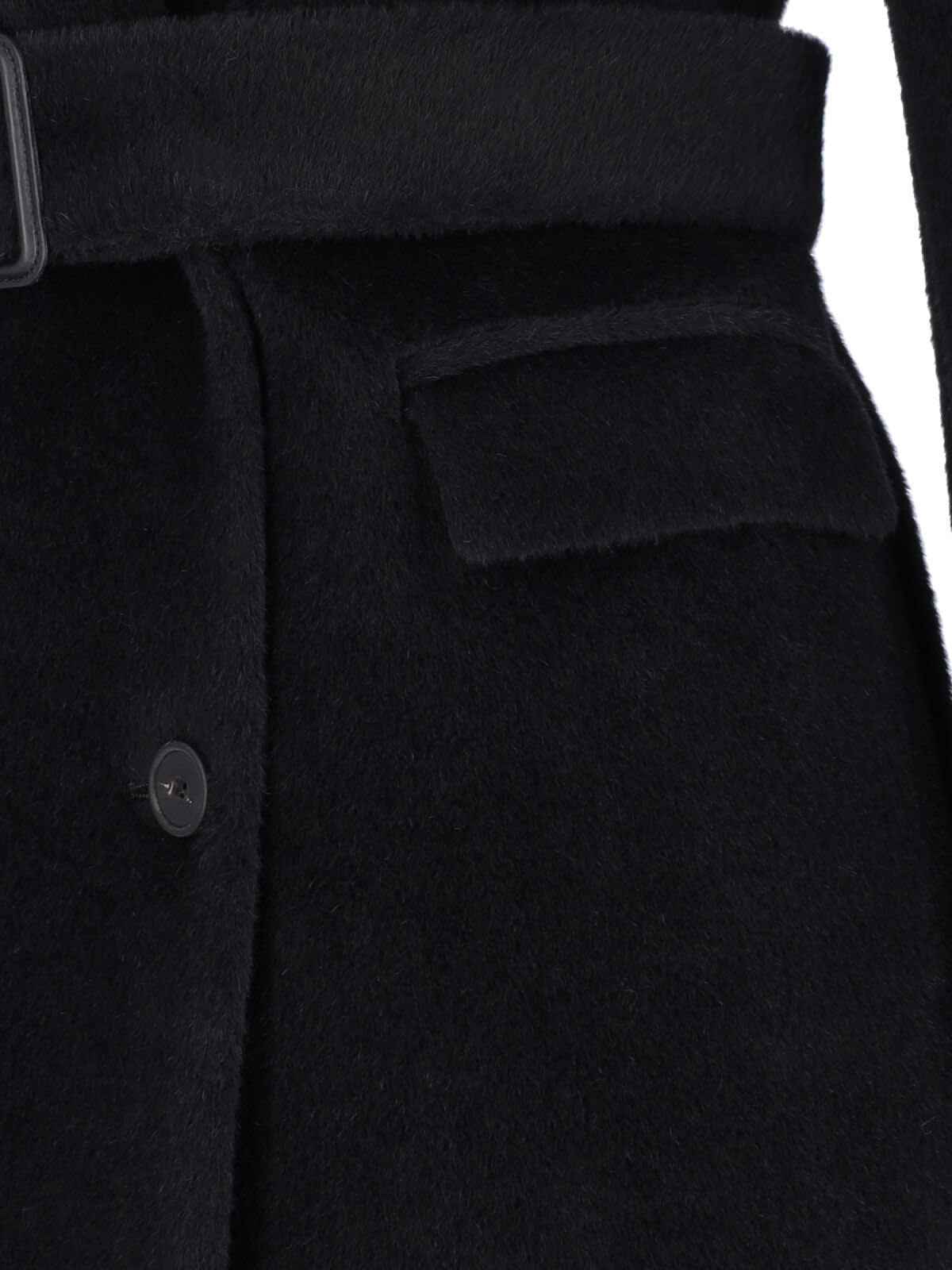 Shop Tagliatore Jole Double-breasted Coat In Black