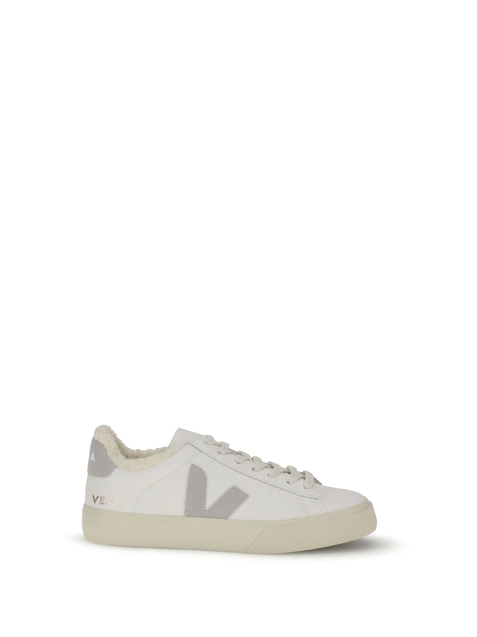 Veja Campo Fured Sneakers In White