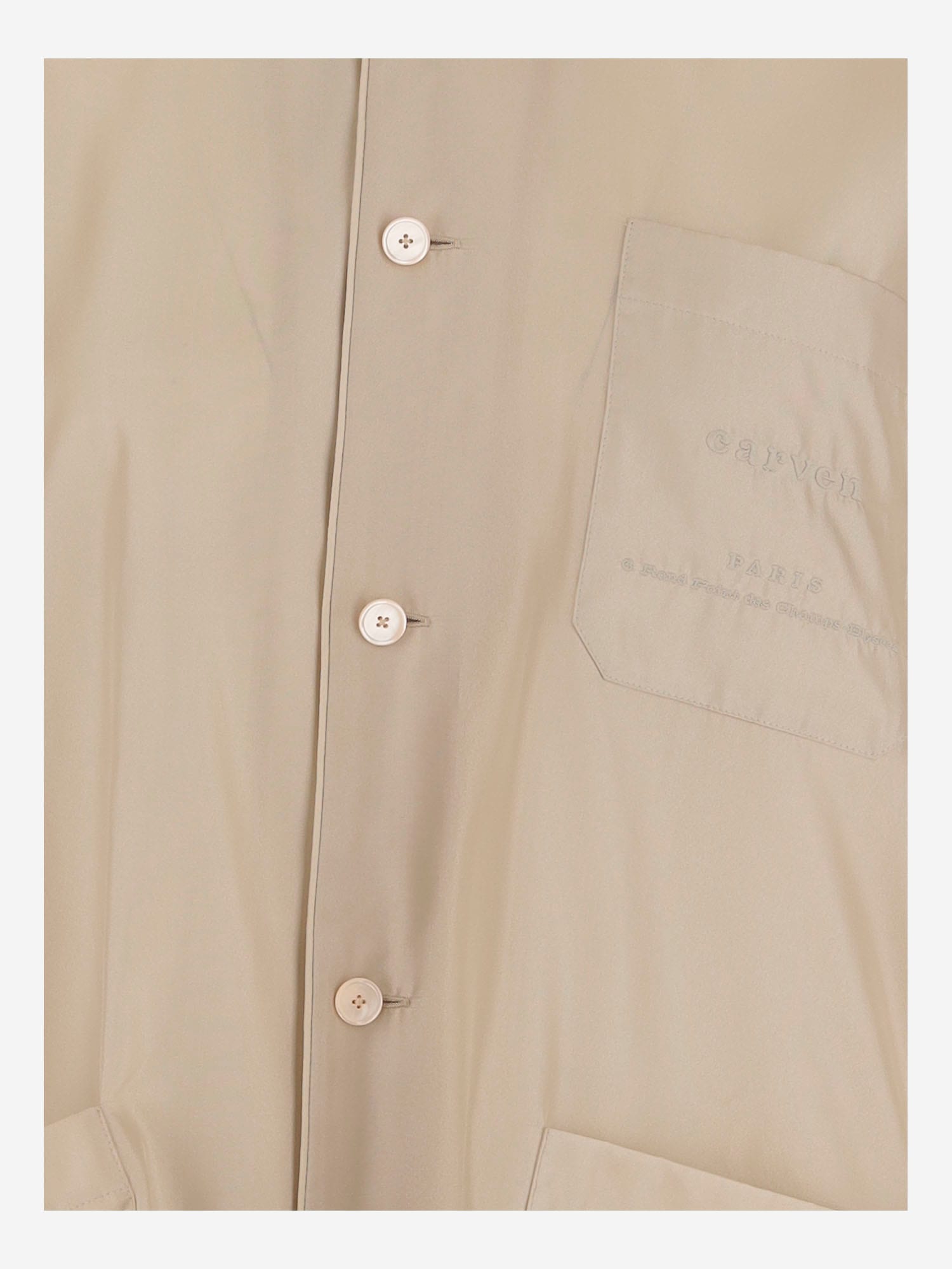 CARVEN SILK OVERSIZED SHIRT