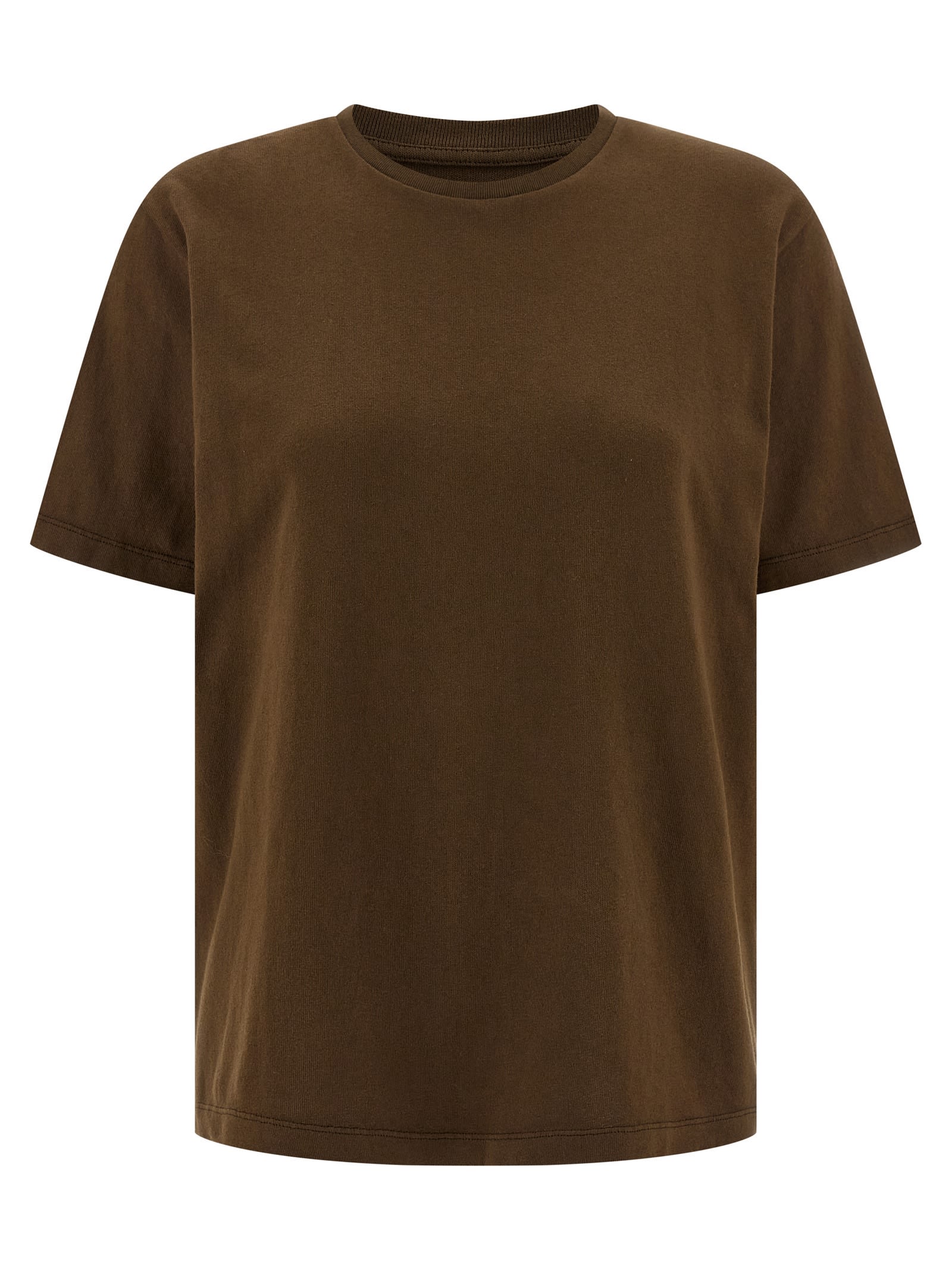 Khaite Mae T-shirt In Brown