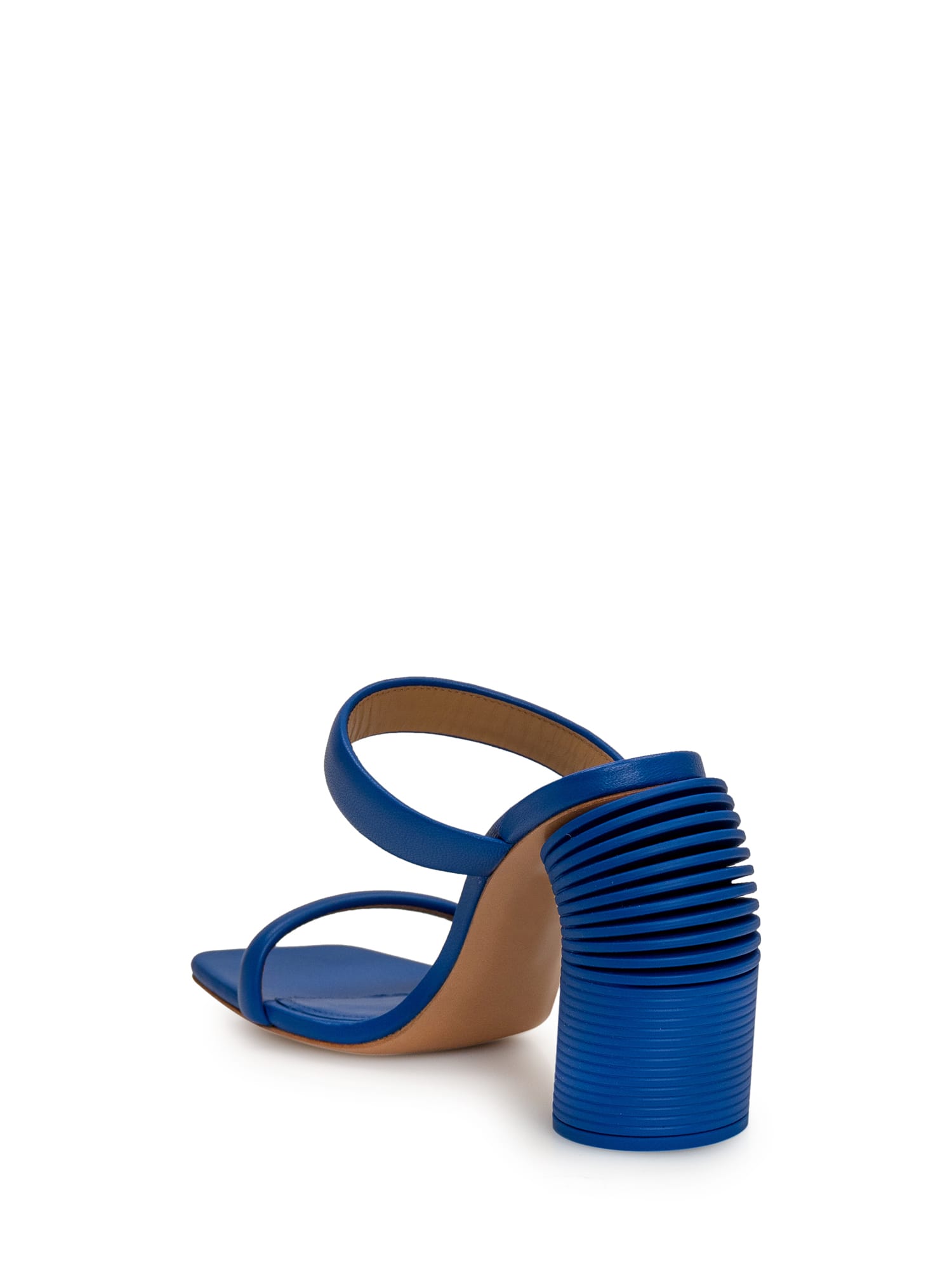 Shop Off-white Tonal Spring Sandal In Blue Blue
