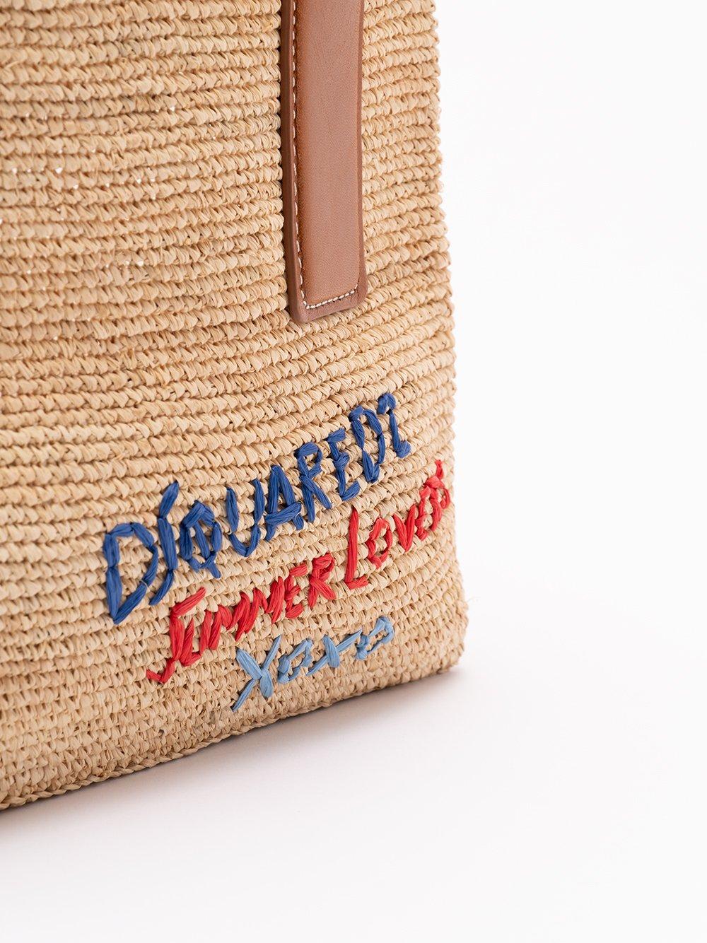 DSQUARED2 SUMMER LOVE TOTE BAG
