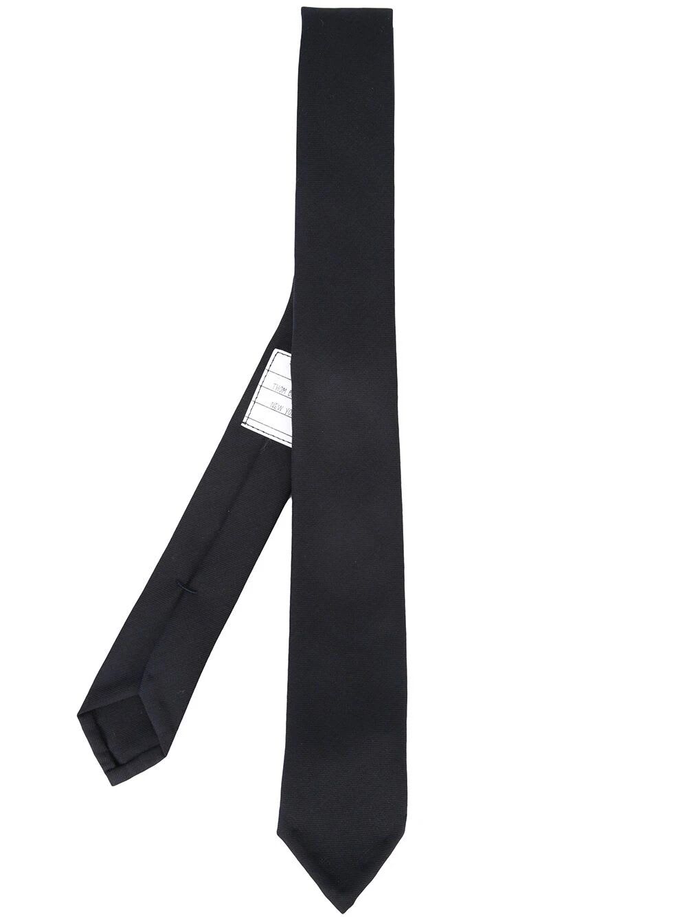 Shop Thom Browne Classic Tie In Super 120 S Twill In Navy