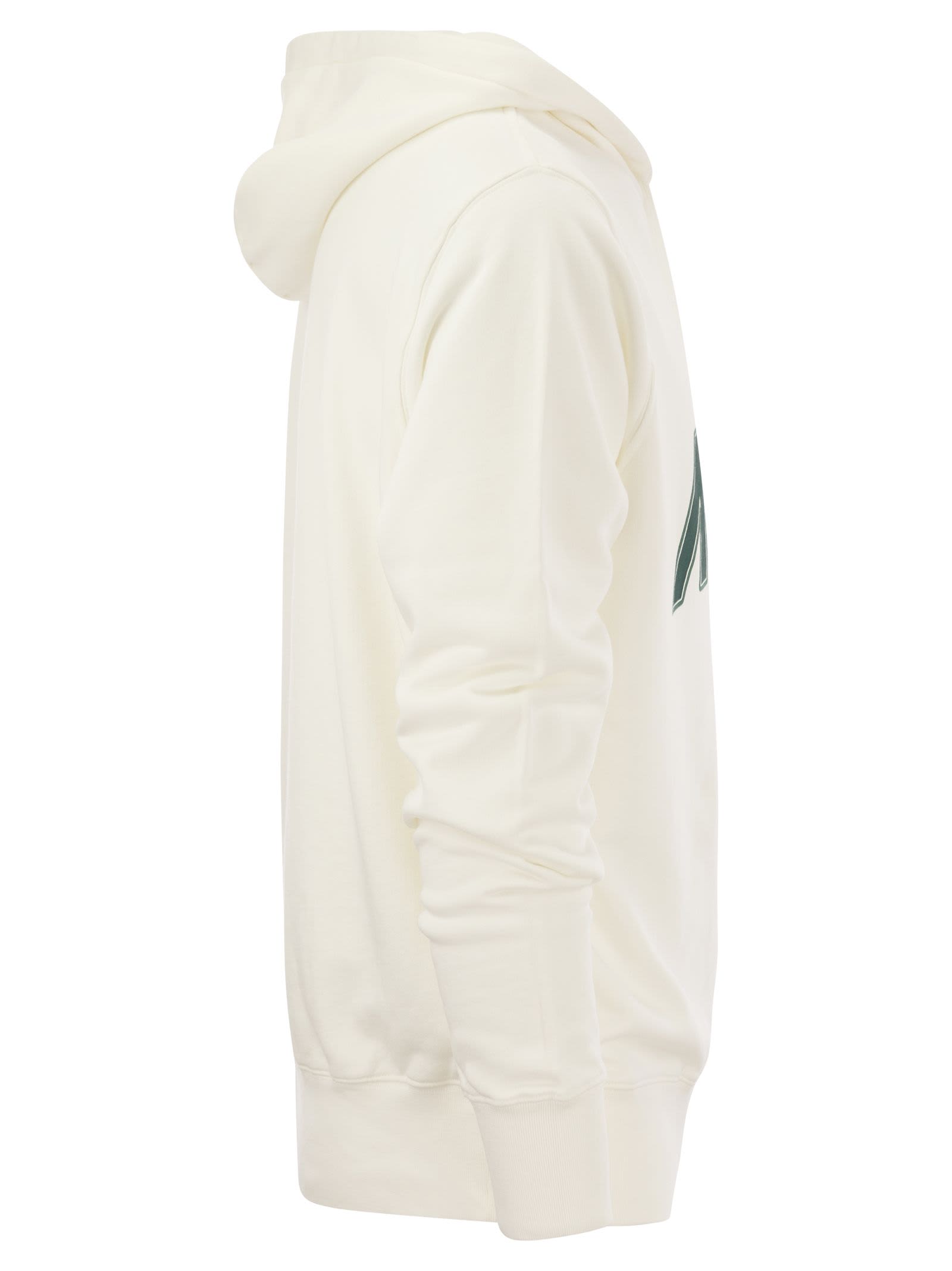 Shop Autry Hoodie With Logo In White