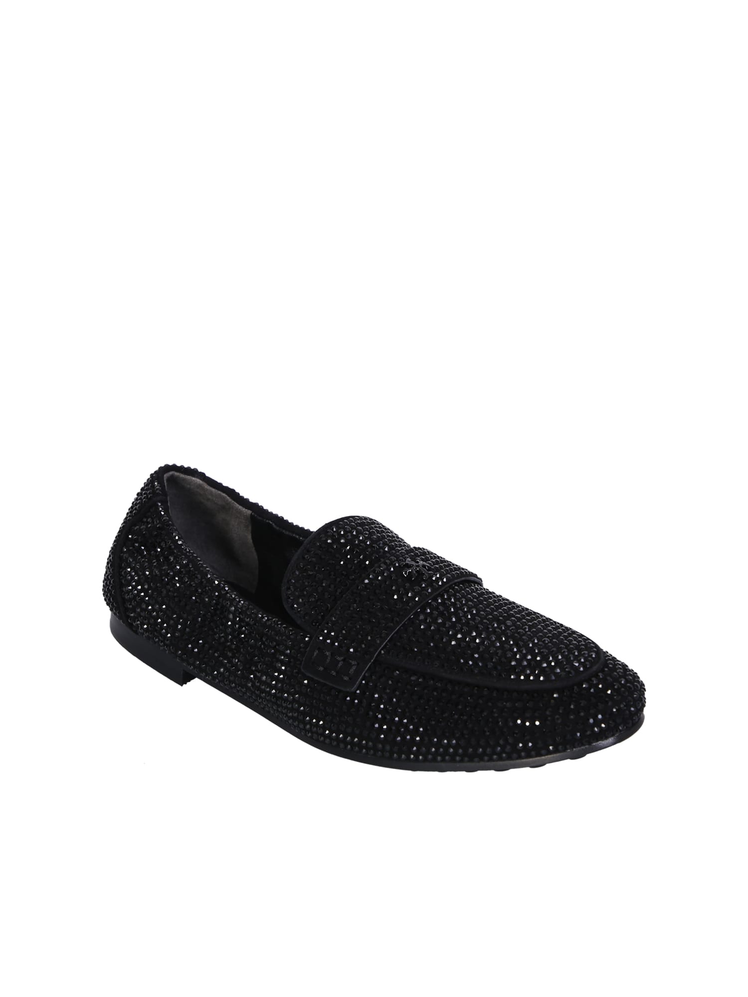 Shop Tory Burch Ballet Black Leather Loafer