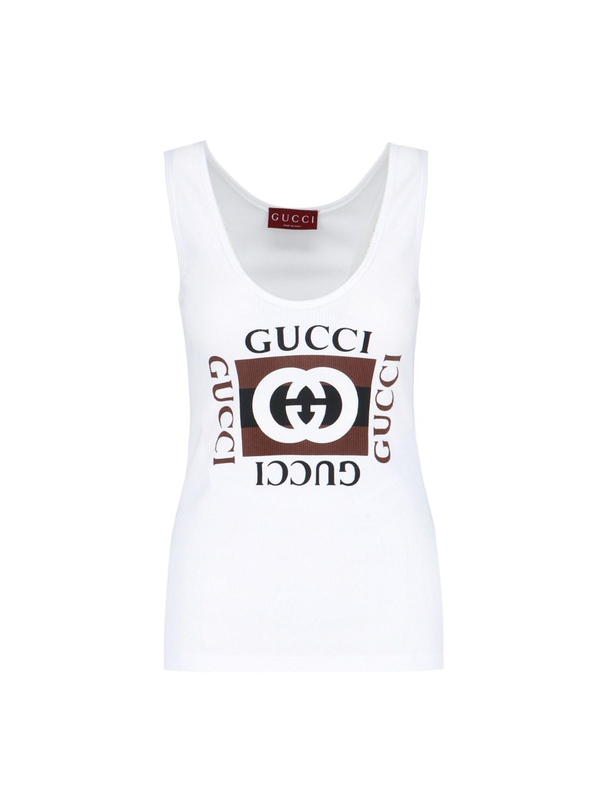 Logo Print Tank Top