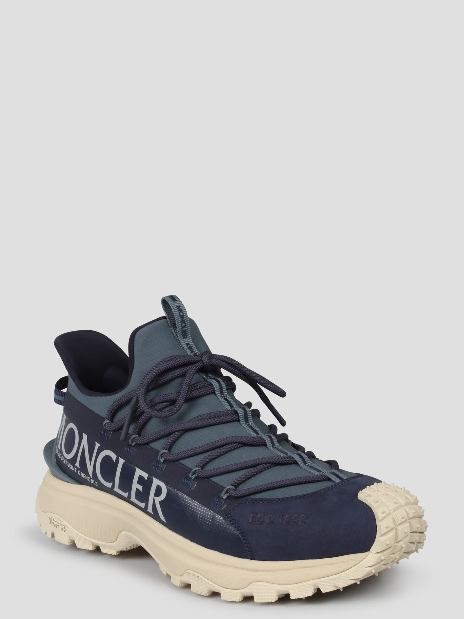 Shop Moncler Trailgrip Lite2 Sneakers In Blue