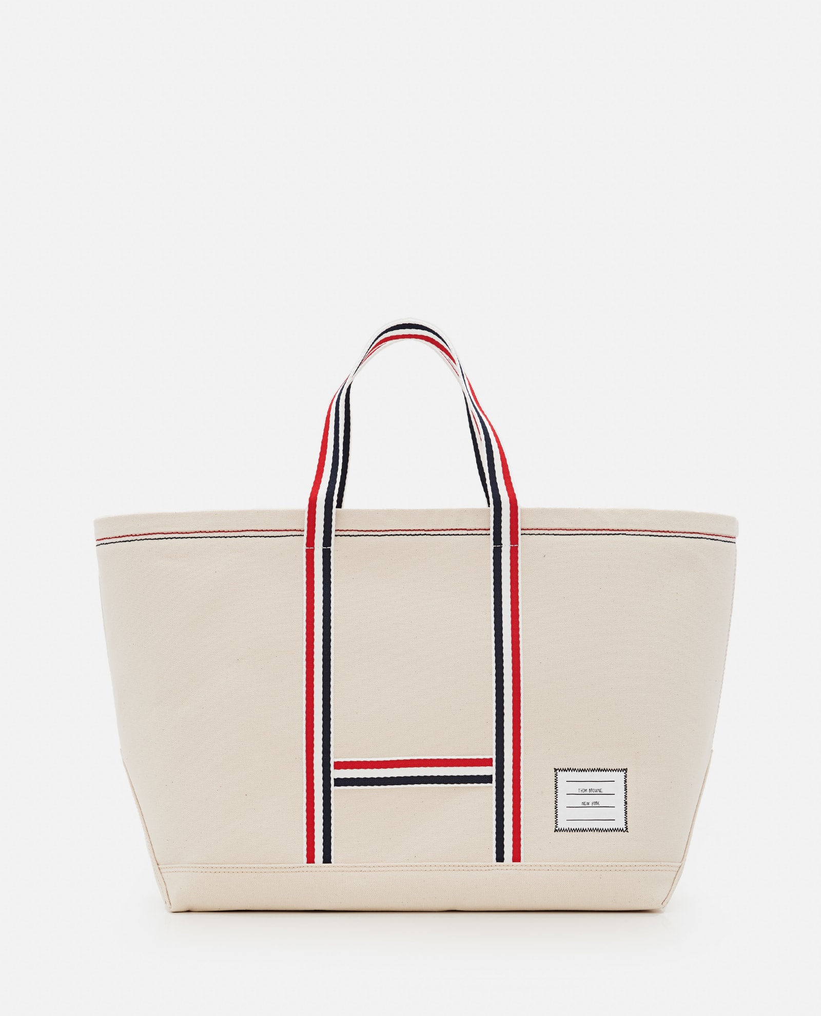 Thom Browne Double Face Tool Tote Bag