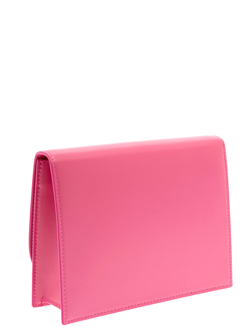 Shop Dolce & Gabbana Pink Embossed Crossbody Bag Woman Dolce&gabbana