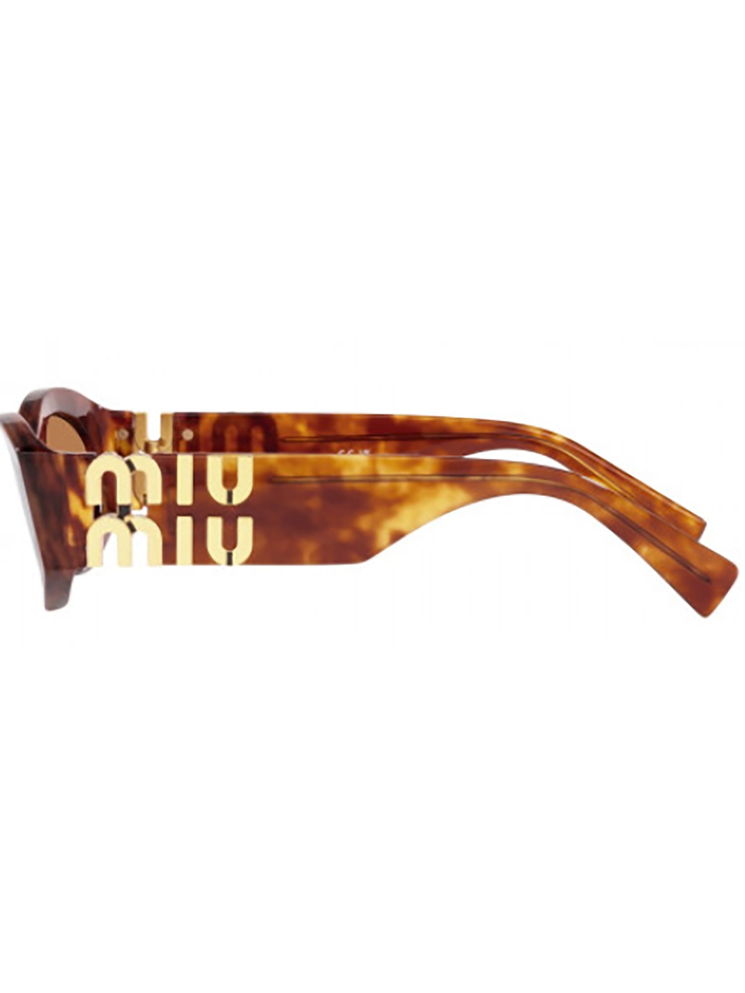 Shop Miu Miu 11ws Sole Sunglasses