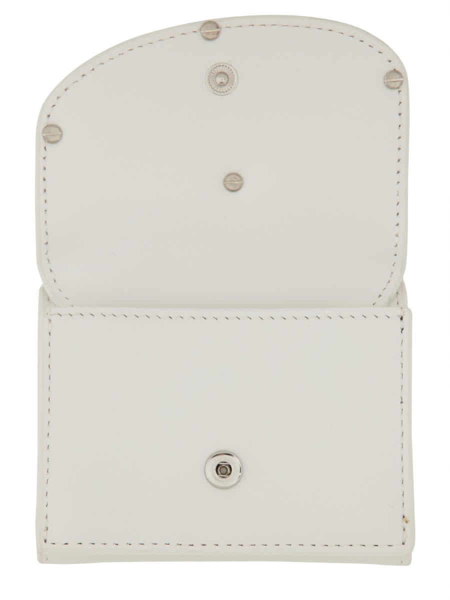 Shop Diesel Wallet With Logo In White