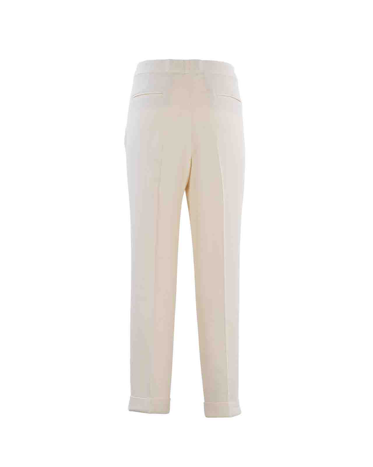 Etro High-waisted Trousers In Burro