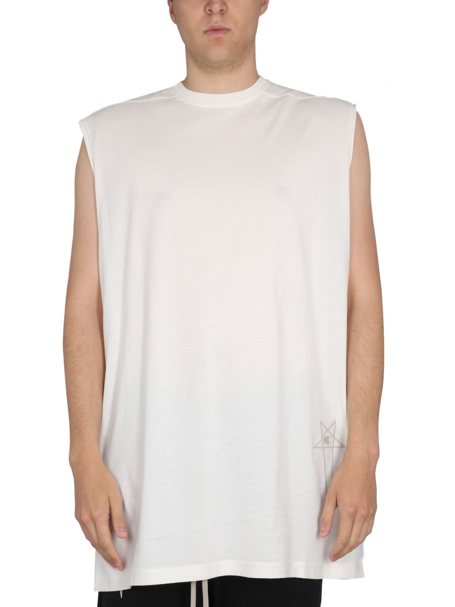 Shop Rick Owens X Champion Basketball Undershirt In White