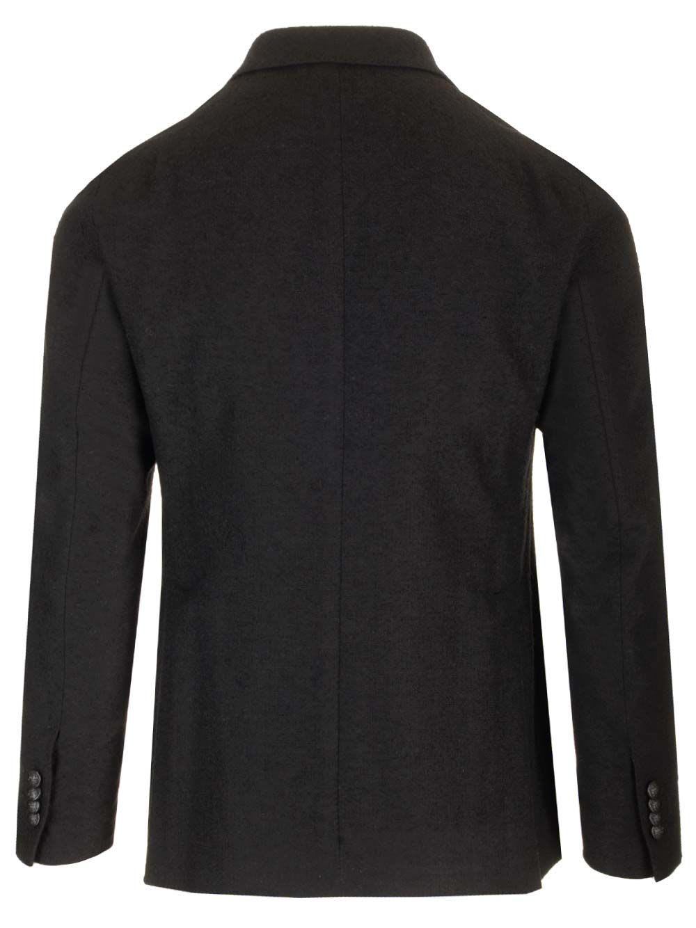 Shop Tagliatore Montecarlo Jacket In Black