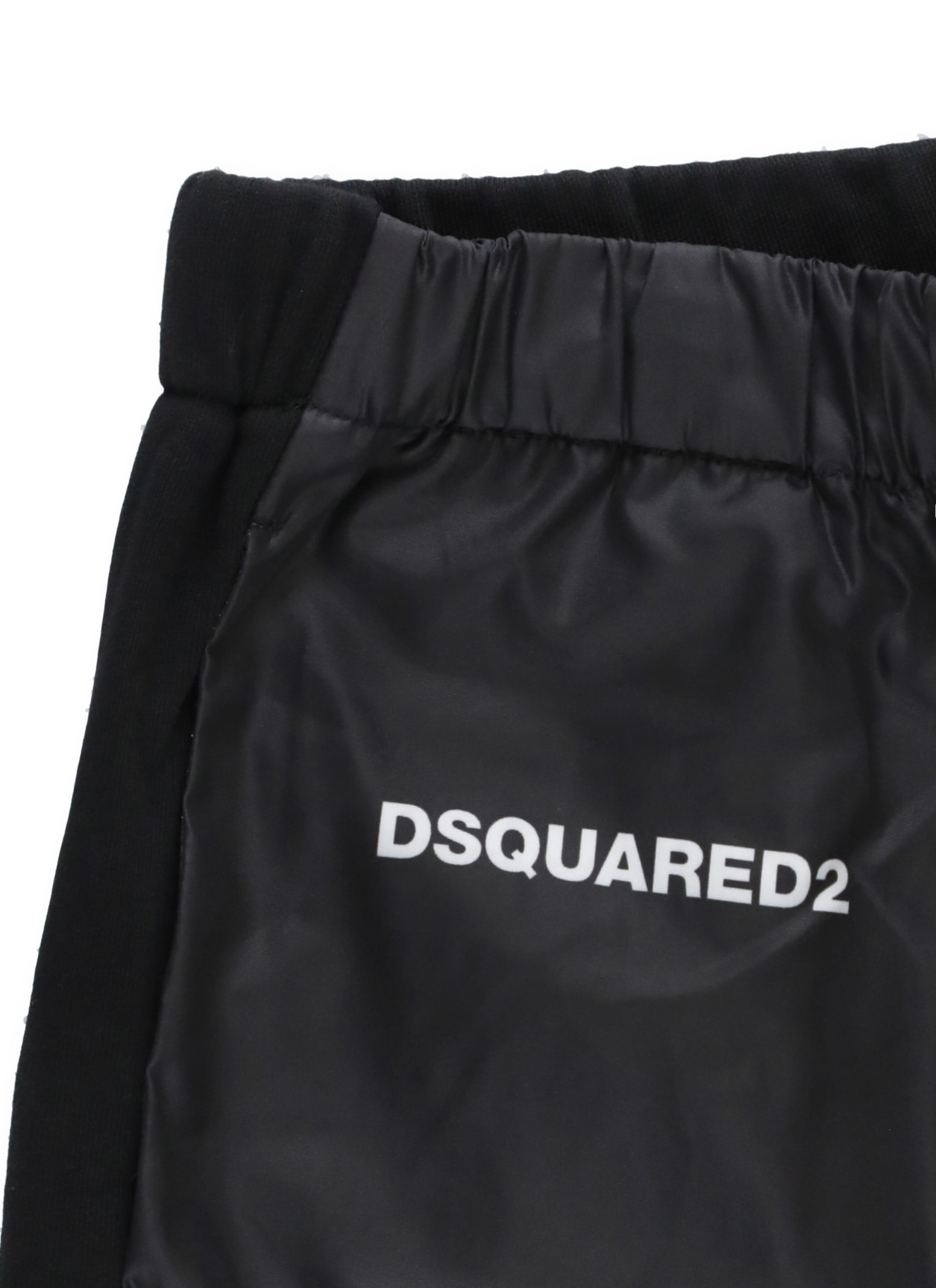 Shop Dsquared2 Cotton Pants In Black