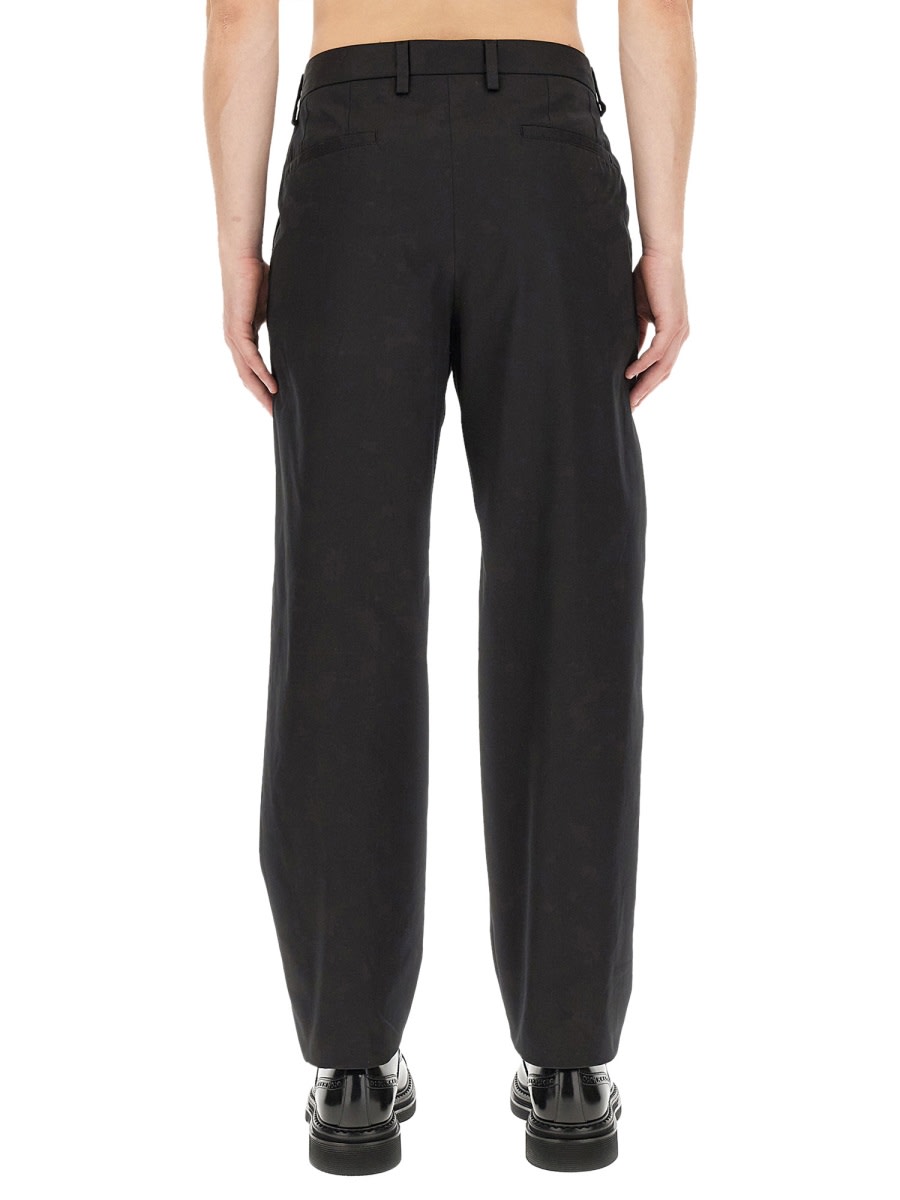 Shop Dolce & Gabbana Gabardine Pants In Black