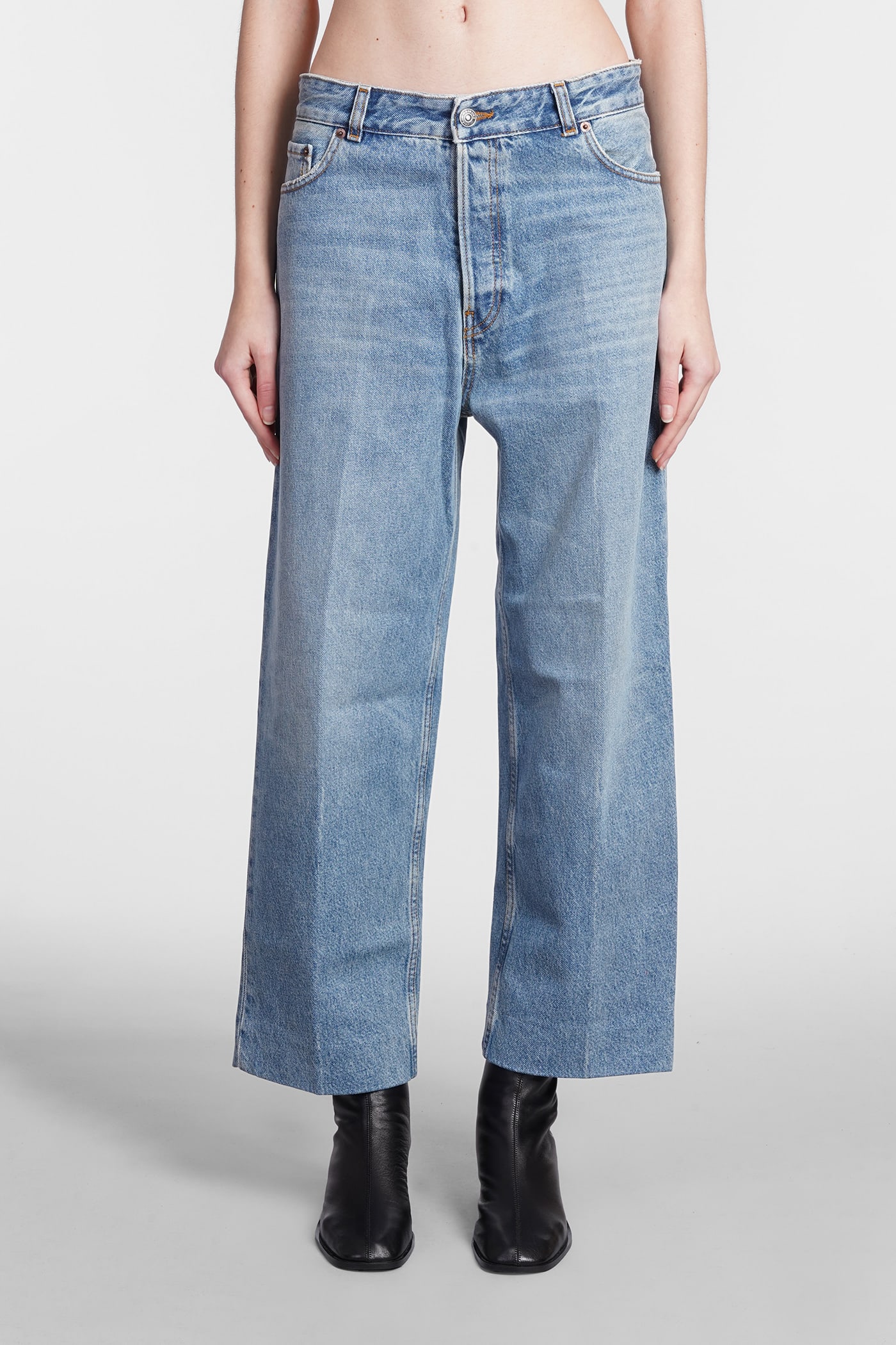 HAIKURE BETTY JEANS IN BLUE COTTON