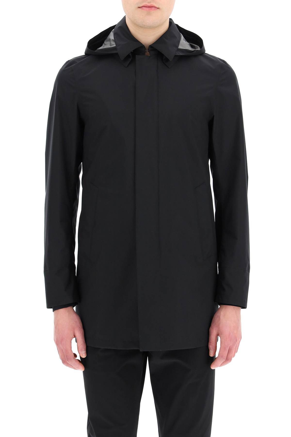 Herno Laminar Laminar Gore-tex Windbreaker Jacket In Black | ModeSens