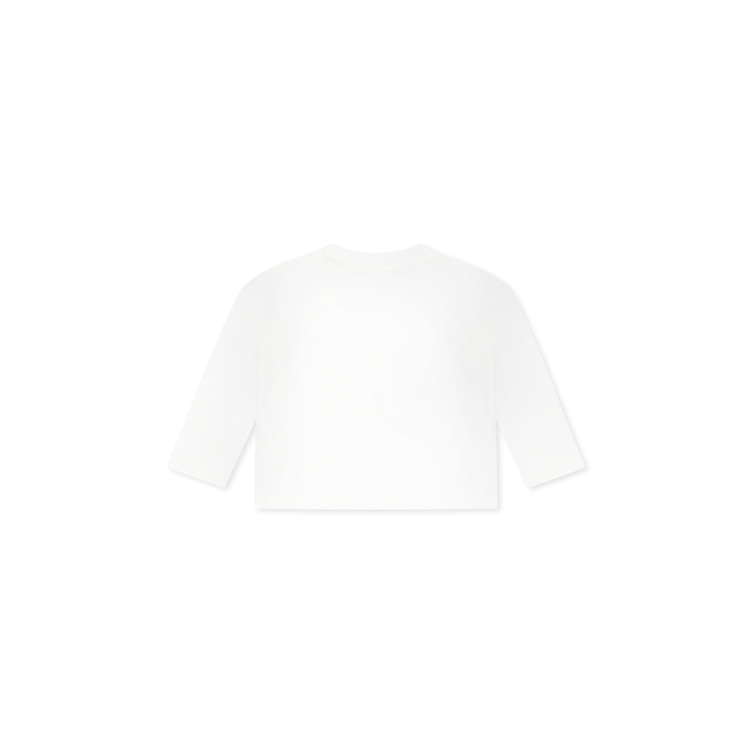 Off-white White T-shirt For Baby Boy With Logo In White