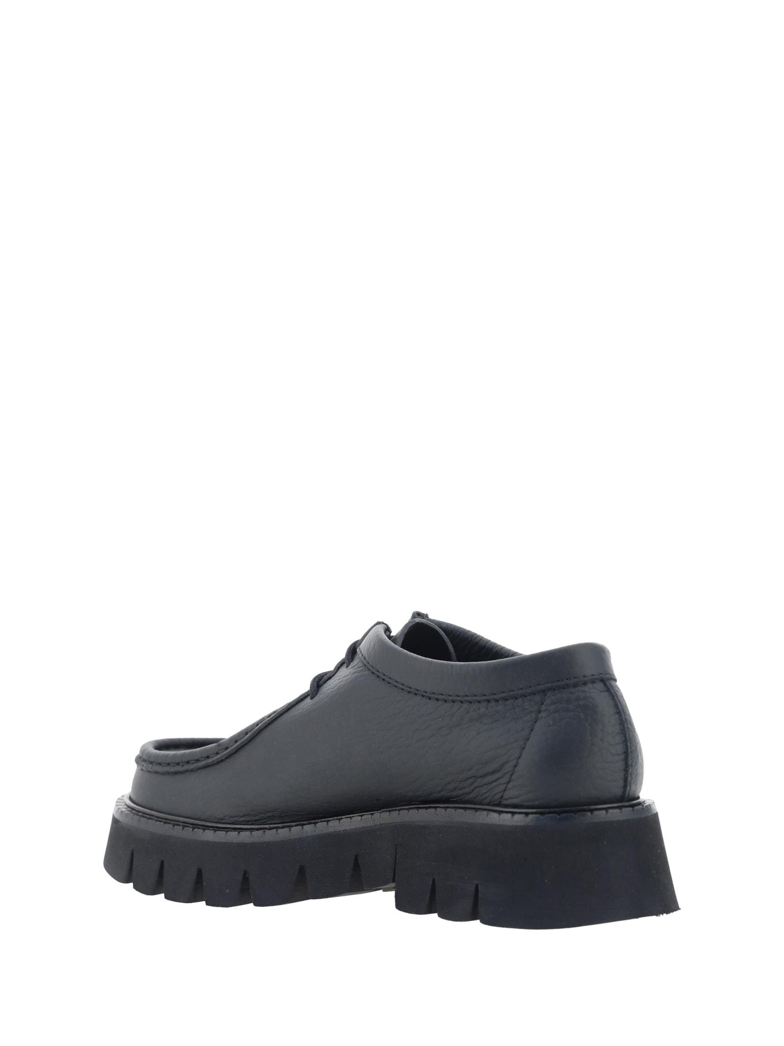 Shop Pedro Garcia Lace-up Shoes In Black Cervo